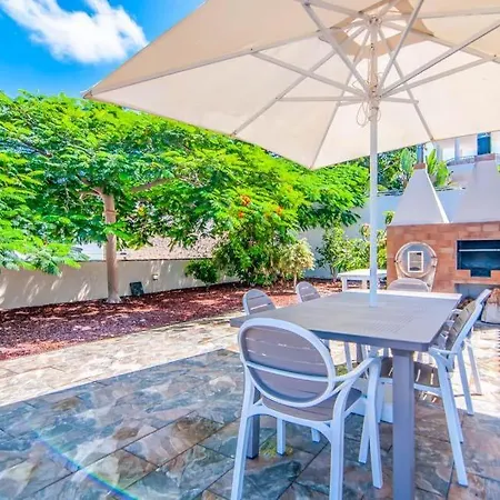 Sleeps 10 Pool Air Con Villa Playa Paraiso (Tenerife)